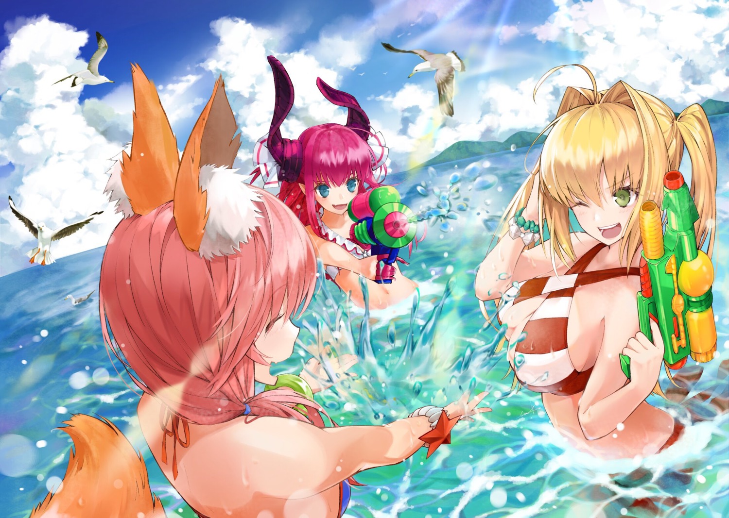 utayoi (umakatare) fate/grand order elizabeth bathory saber extra
